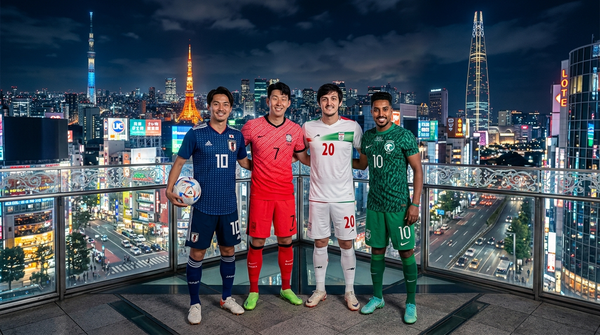 Maillots Asie CdM 2026