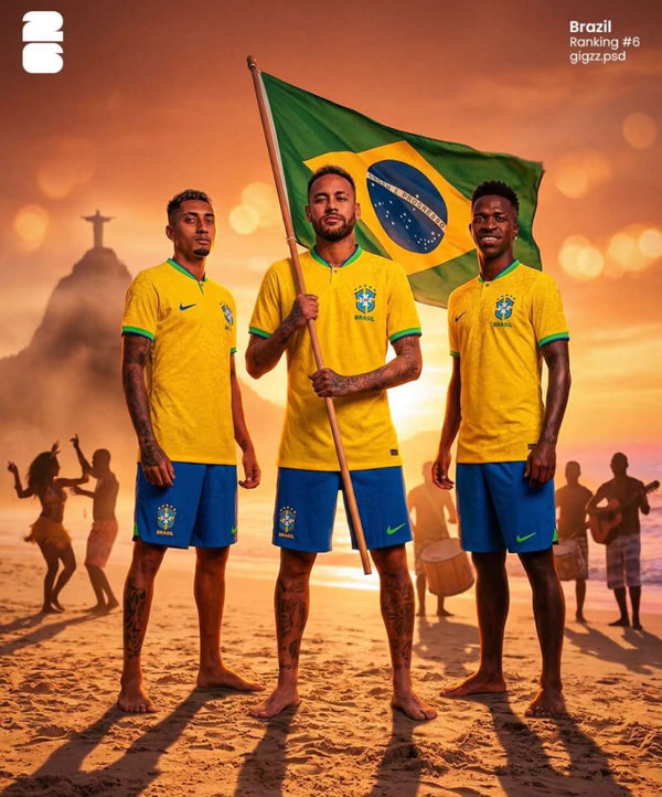 Maillots Brésil CdM 2026