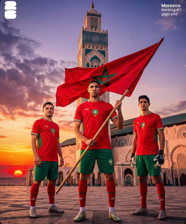 Maillots Maroc CdM 2026