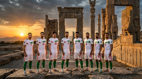 Maillots Iran CdM 2026