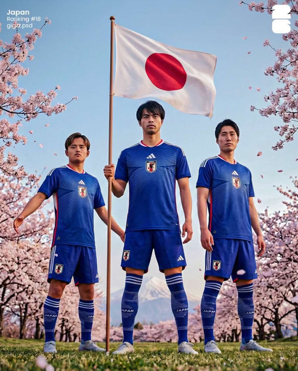 Maillots Japon CdM 2026