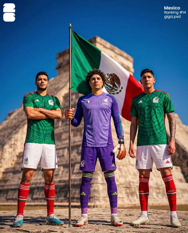 Maillots Mexique CdM 2026