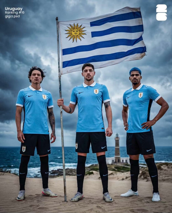 Maillots Uruguay CdM 2026